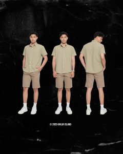 Ready to keep your casual days comfy & stylishSAGE GREEN BASIC SHIRT -- Available now on our e-c